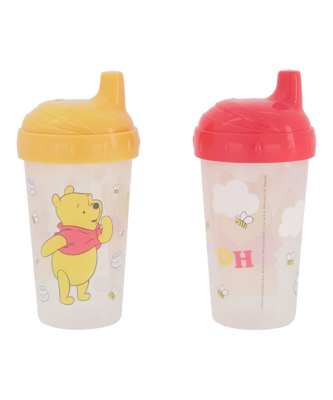Photo 1 of Baby Sipper Cups 2 Pack - Unisex - Red Yellow - Disney Winnie Pooh Boys Girls
