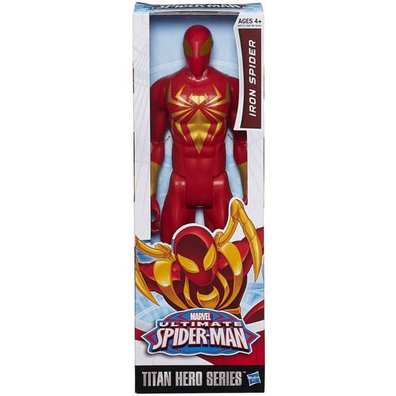 Photo 2 of Marvel Ultimate Spider-Man Titan Hero Series Iron Spider Figure - 12 Inch
