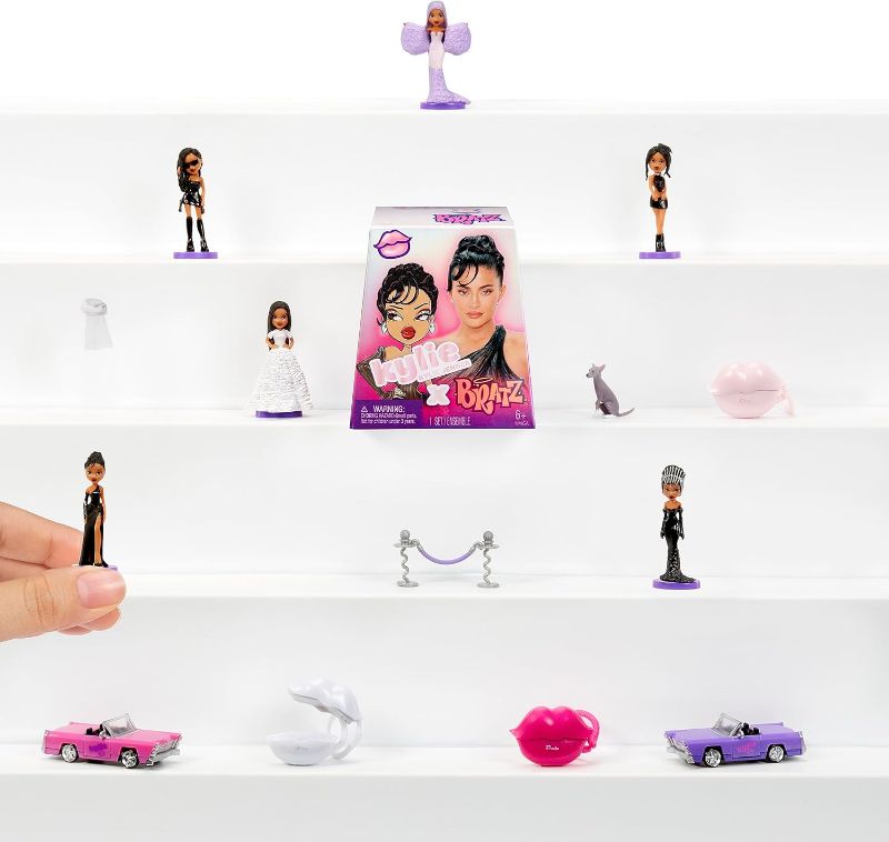 Photo 1 of 2 Pack Mini Bratz X Kylie Jenner Series 1 Collectible Figures 2 Minis in Each Pack Blind Packaging Doubles as Display
