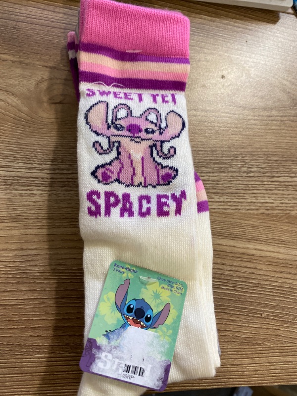 Photo 1 of Girls' Lilo & Stitch Knee High Socks -
