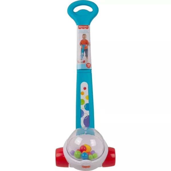 Photo 1 of Fisher-Price Corn Popper Push Toy with Ball-Popping Action for Infants and Toddlers
