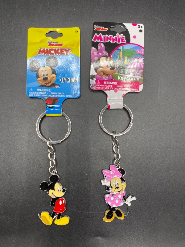 Photo 1 of Minnie and Mickey Keychain Bundle