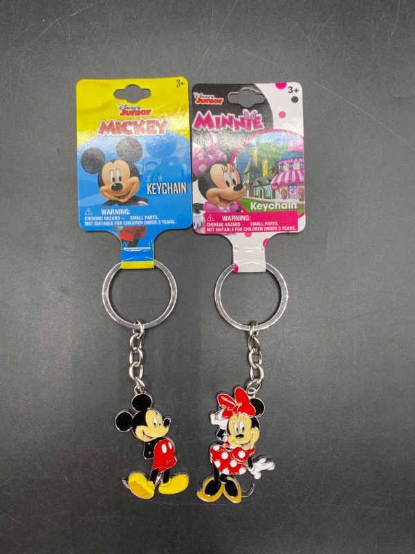 Photo 1 of Minnie and Mickey Keychain Bundle