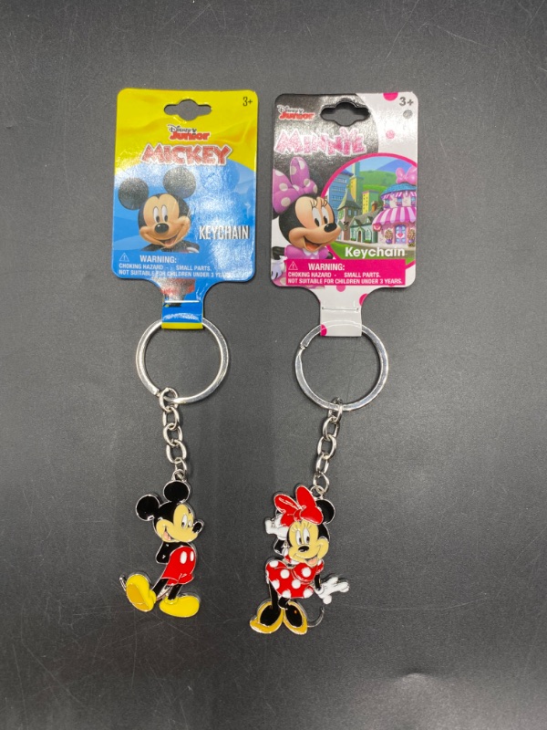 Photo 1 of Minnie and Mickey Keychain Bundle