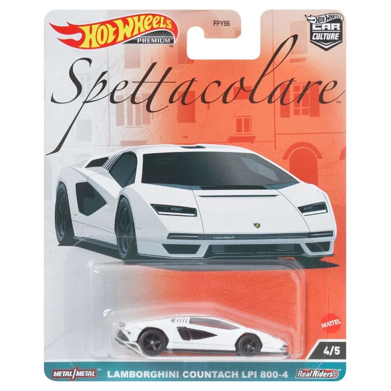 Photo 1 of Mattel Hot Wheels Spettacolare Lamborghini Countach LPI
