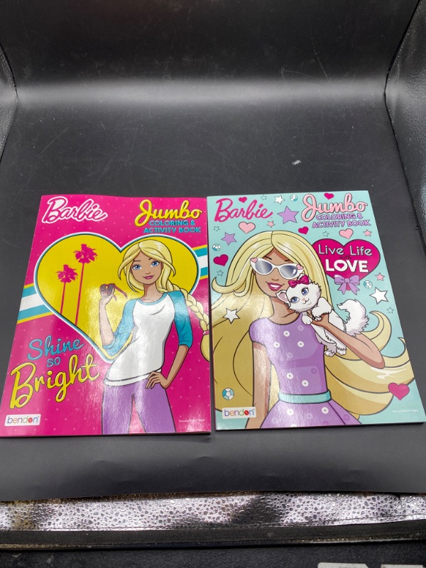 Photo 1 of Barbie coloring book bundle