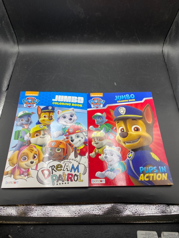 Photo 1 of paw patrol coloring book bundle