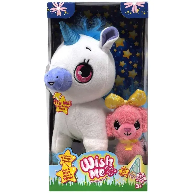 Photo 1 of Wish Me Tinks the Unicorn with Dog Feature Plush- styles vary
