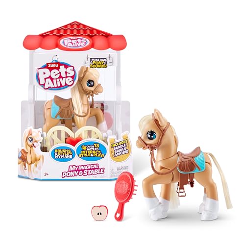 Photo 1 of Pets Alive My Magical Pony and Stable Battery Powered Interactive Robotic Toy Playset by ZURU
