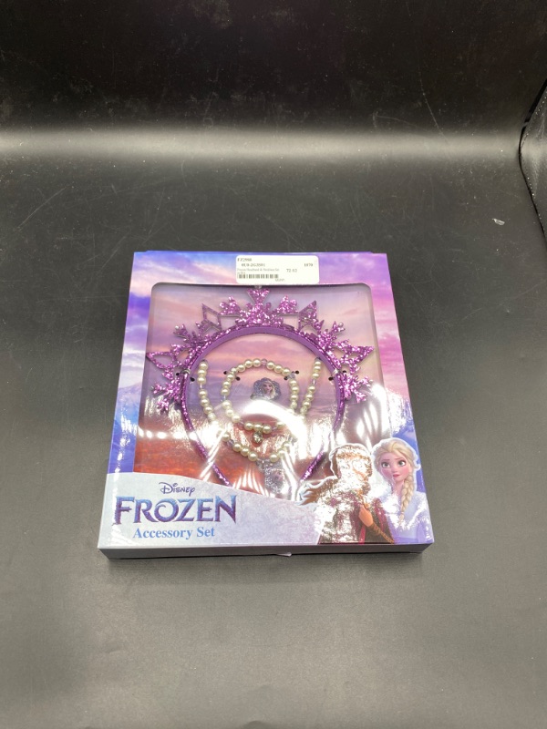 Photo 2 of Frozen Headband & Necklace Set in Box
