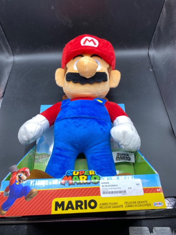Photo 2 of Nintendo Super Mario - Jumbo Basic Plush - Mario
