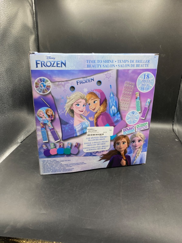 Photo 2 of Disney Frozen - Townley Girl Non-Toxic Nail Decoration Mega Makeup Set for Girls Ages 3+
