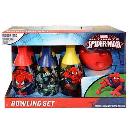 Photo 1 of Spider-Man Indoor and Outdoor Bowling Set
