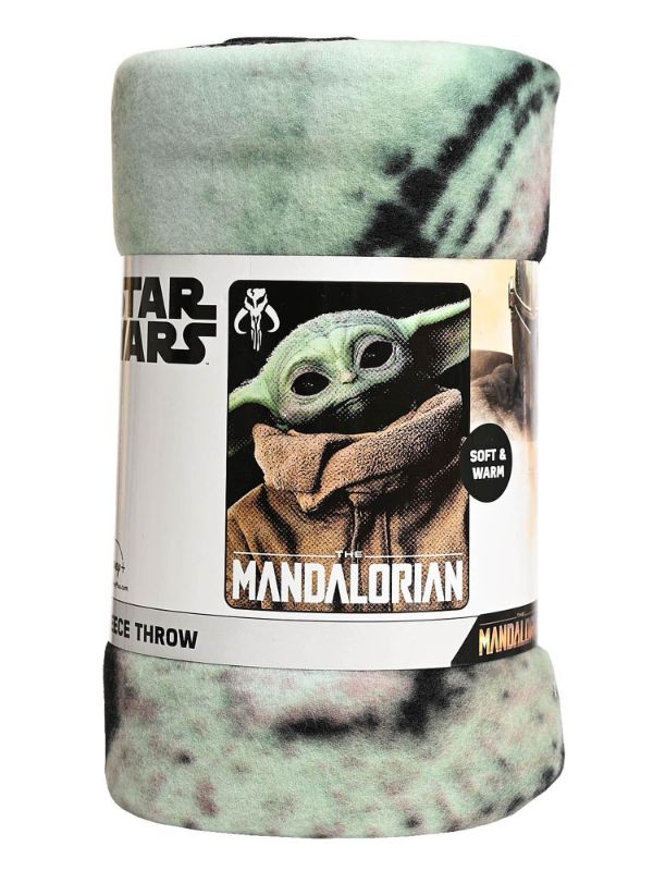 Photo 1 of Star Wars the Mandalorian Soft & Warm Fleece Throw - 46in X 60in
