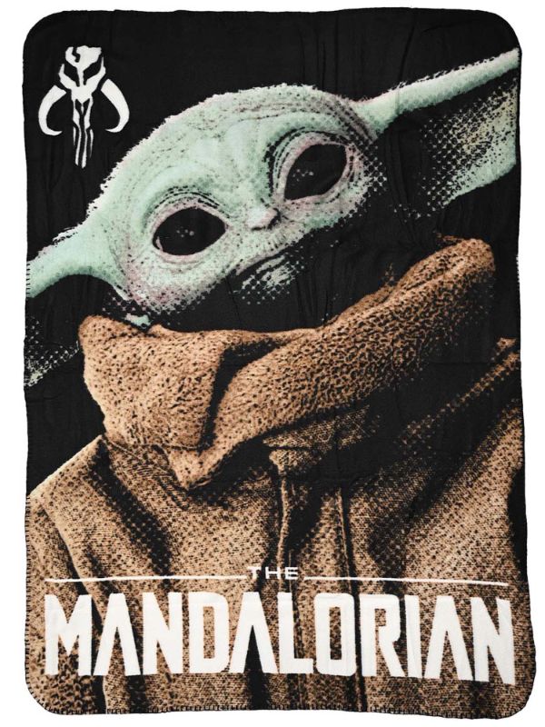 Photo 2 of Star Wars the Mandalorian Soft & Warm Fleece Throw - 46in X 60in
