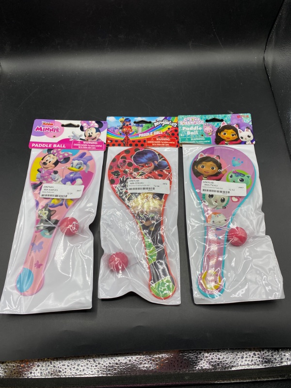 Photo 1 of Kids Paddle Ball Bundle