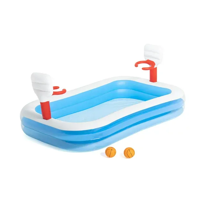 Photo 1 of H2OGO! 99" x 66" Inflatable Rectangle Kiddie Pool
