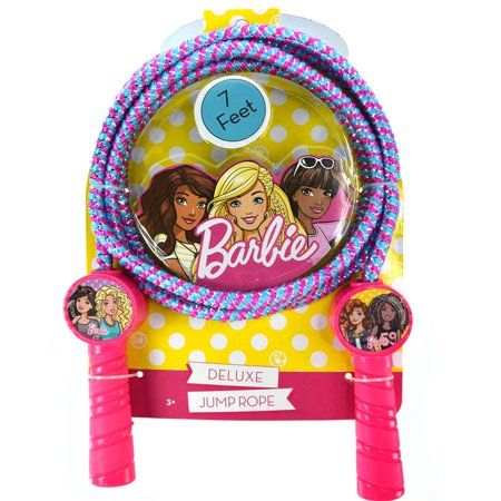 Photo 1 of Barbie Deluxe Jump Rope with Shaped Handles in 3D Blister
