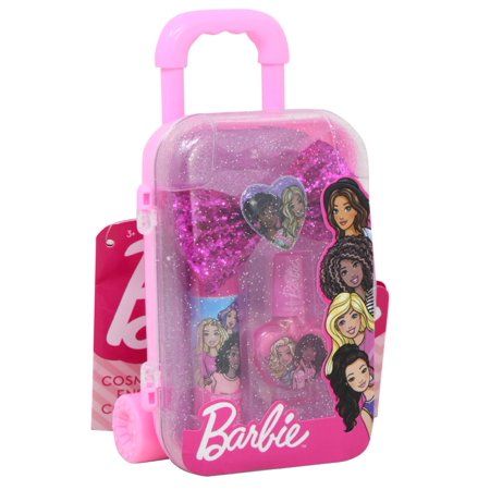 Photo 1 of Barbie Accessories in Mini Luggage Case with Hangtag
