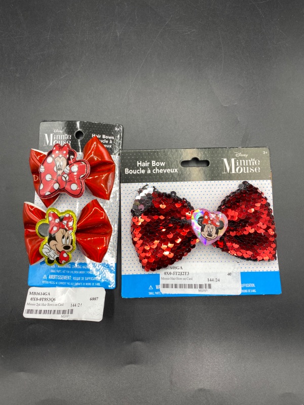 Photo 1 of Minnie Mouse bow bundle