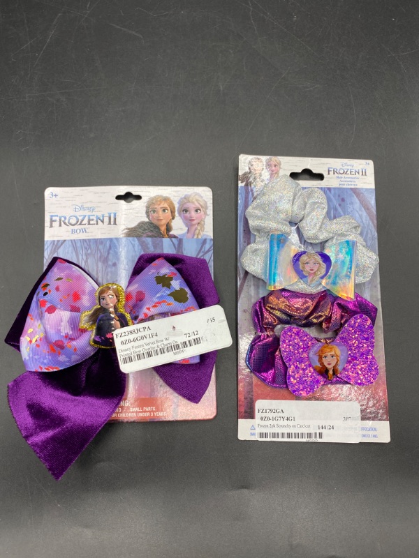 Photo 1 of frozen hair accessory bundle