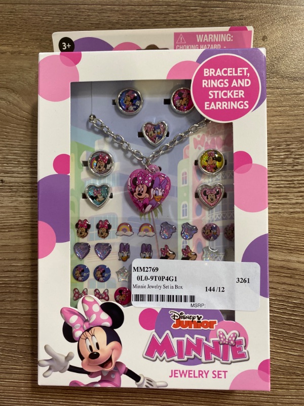 Photo 1 of minnie mouse jewelry set