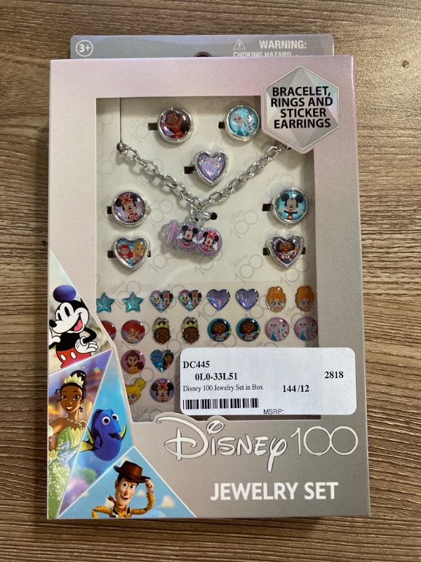 Photo 1 of disney 100 jewelry set