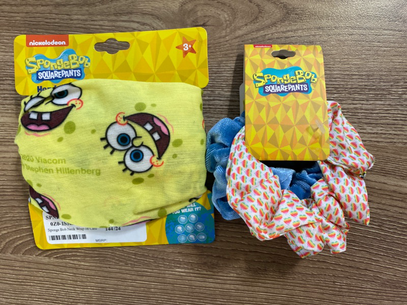 Photo 1 of spongebob hair accessory bundle