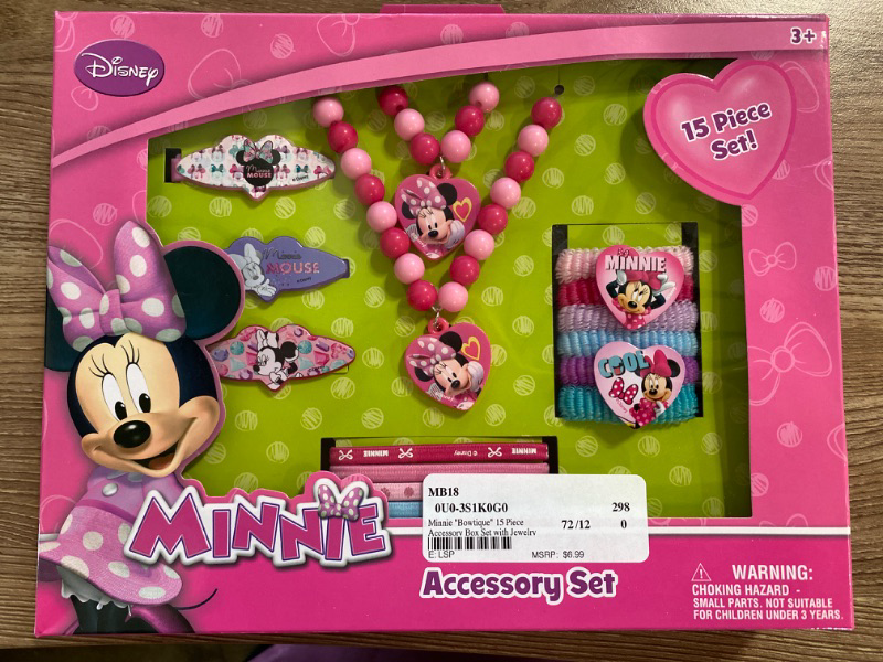 Photo 1 of minnie mouse accessory set