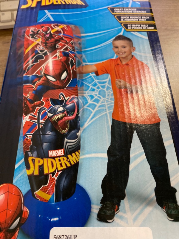 Photo 2 of Hedstrom - 60 Bop Bag Marvel Spider-Man

