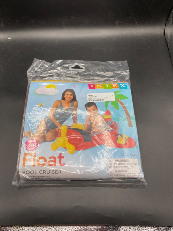 Photo 1 of intex float pool cruiser