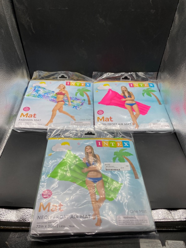 Photo 1 of Intex Recreation 30" Neon Frost Pool Float BUNDLE
