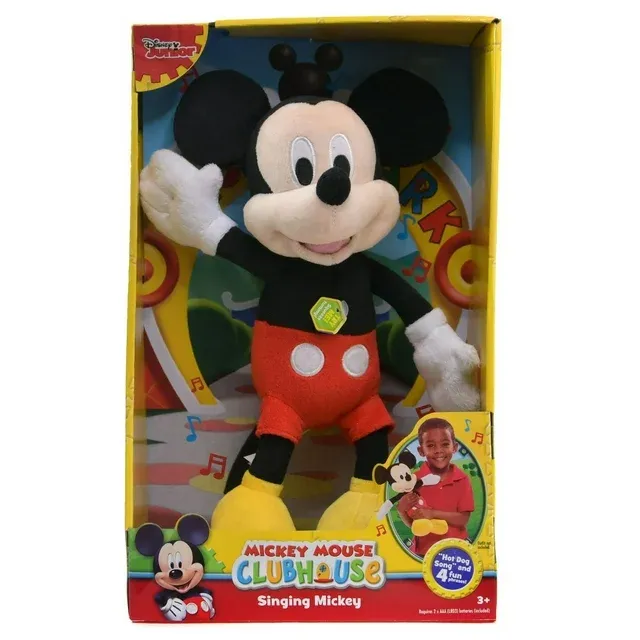 Photo 1 of Just Play Stuffed Animals Multi - Mickey Mouse Singing Plush Toy
