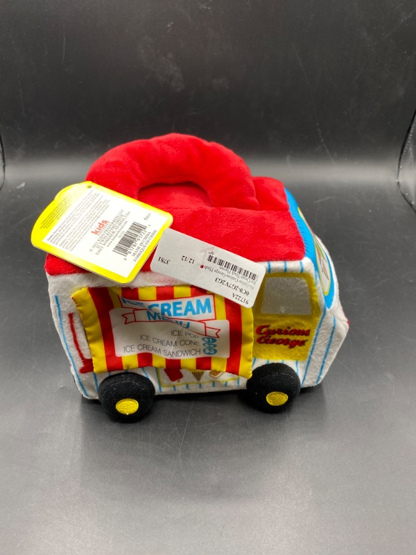 Photo 1 of KIDS PREFERRED Curious George Ice Cream Truck Playset with Music and Plush Toys