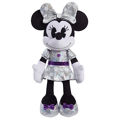 Photo 1 of Just Play Disney100 Years of Wonder Minnie Mouse Large Plush Stuffed Animal, Officially Licensed Kids Toys for Ages 2 Up
