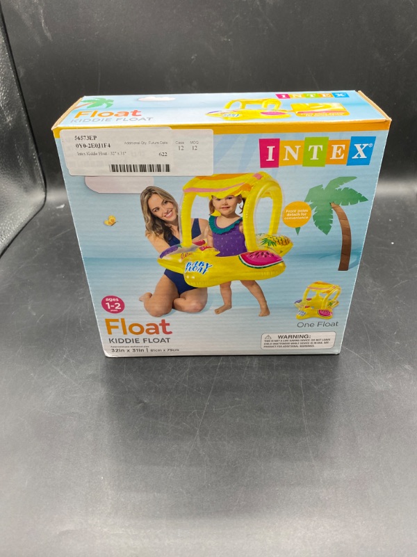 Photo 2 of Intex Outdoor Pool Inflatable Shaded Canopy Starfish Baby Float Raft
