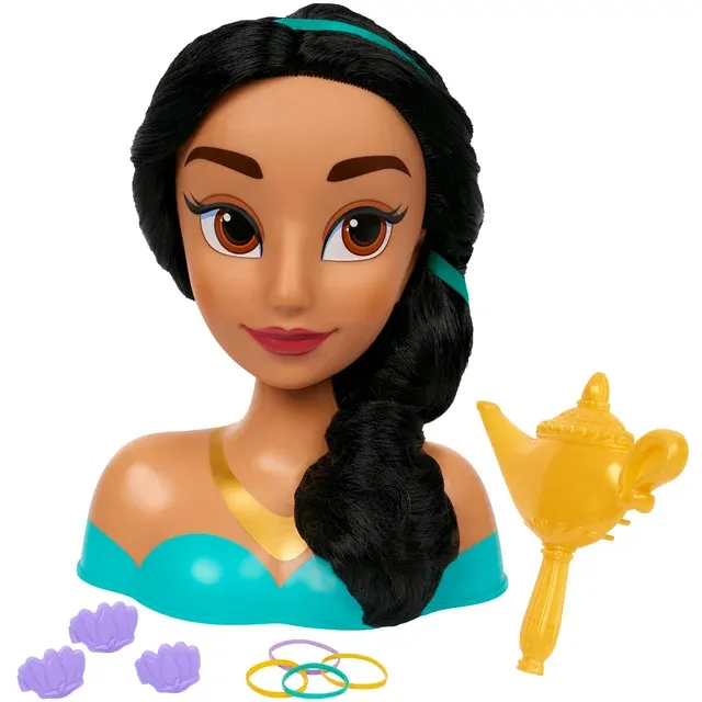 Photo 1 of Disney Princess Jasmine Styling Head 14-pieces Officially Licensed Kids Toys for Ages 3 up Gifts and Presents
