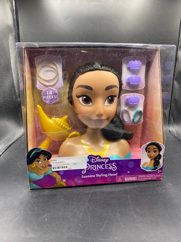 Photo 2 of Disney Princess Jasmine Styling Head 14-pieces Officially Licensed Kids Toys for Ages 3 up Gifts and Presents
