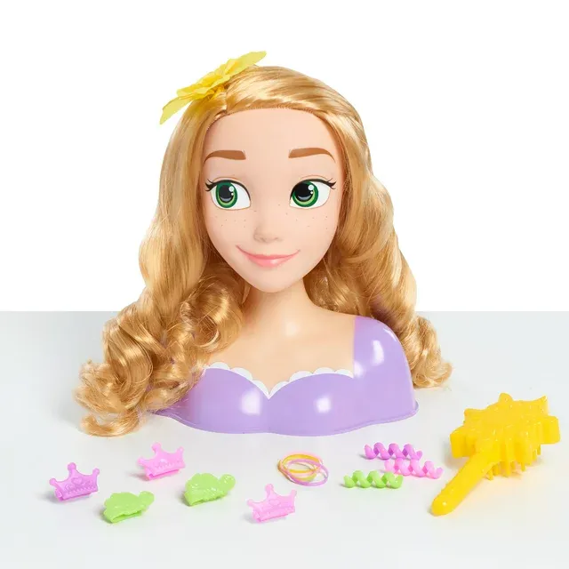 Photo 1 of Disney Princess Rapunzel Styling Head 14-pieces Officially Licensed Kids Toys for Ages 3 up Gifts and Presents
