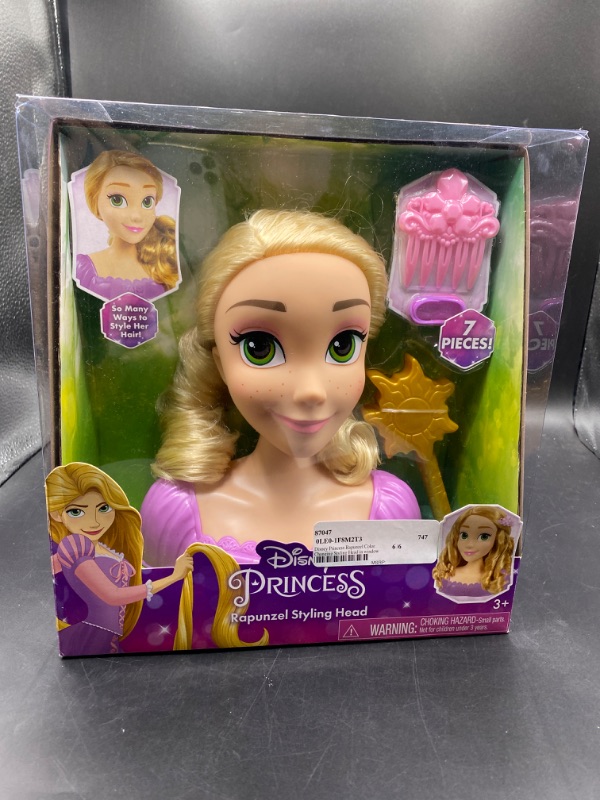 Photo 2 of Disney Princess Rapunzel Styling Head 14-pieces Officially Licensed Kids Toys for Ages 3 up Gifts and Presents
