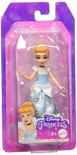 Photo 1 of Disney Princess Cinderella Small Doll Blonde Hair & Blue Eyes Signature Look with Blue Gown
