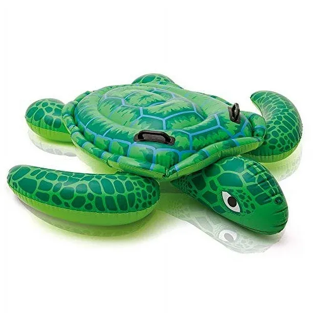 Photo 1 of Intex Lil' Sea Turtle Ride-On Pool Float, 59" x 50", for Ages 3+

