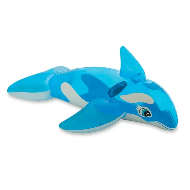 Photo 1 of Intex Inflatable Blue Lil Whale Ride on 60 X45 for Ages 3 Pool Float
