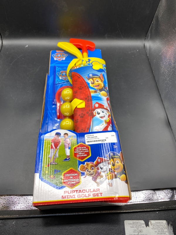 Photo 2 of Paw Patrol Puptacular Putt-Putt Mini Golf Set, Multicolor
