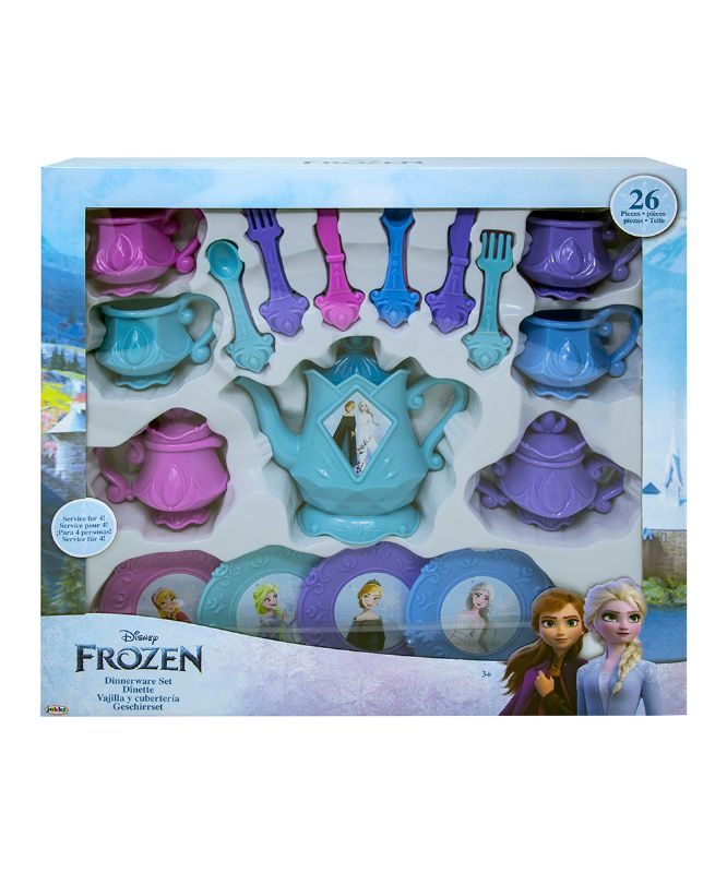 Photo 1 of Disney Frozen Princess Dinnerware Set- 26 Pieces Serves 4