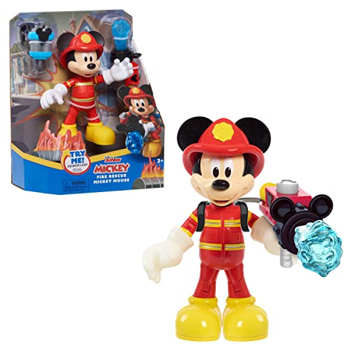 Photo 1 of Disney Junior Fire Rescue Mickey Mouse Articulated 6-inch Figure and Accessories