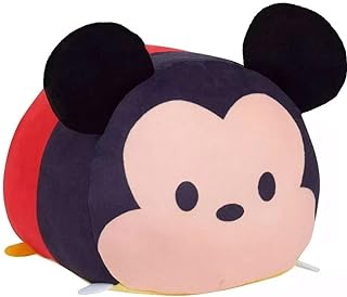 Photo 1 of Disney Tsum Tsum Collectible Stackable Pillow Animal Collect Minnie Mouse Mickey Stitch (Black/Red)
