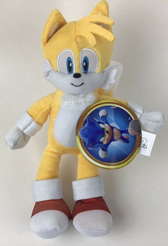 Photo 1 of Sonic the Hedgehog 2 - 9 inch Tails Plush inspired by the Sonic 2 Movie
