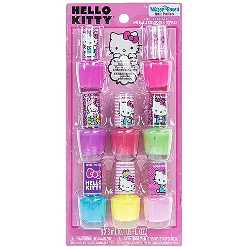 Photo 1 of Hello Kitty 8pk Nail Polish on Card
