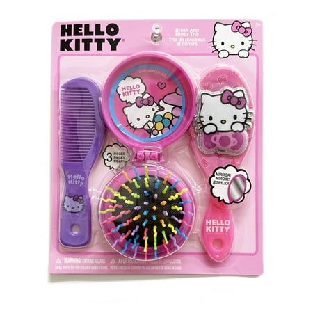 Photo 1 of Hello Kitty Brush and Mirror Trio Set
